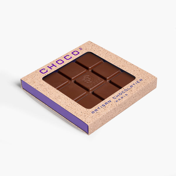 Barre Et Tablette De Chocolat - Carrés Lait Praliné Noisettes