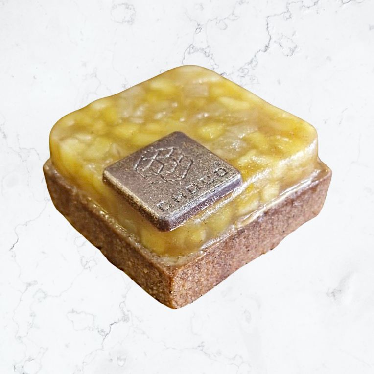 Tarte pomme poire caramel